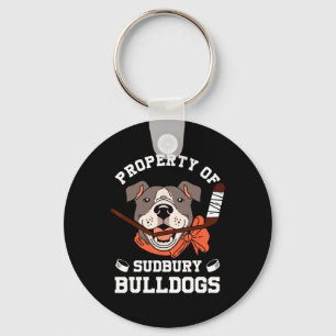 Chaveiro Homens Mulheres Propriedade De Sudbury Bulldog Eng