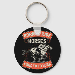 Chaveiro Homens Presentes Do Pano Equestre Rapariga Equestr