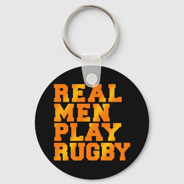 Chaveiro Homens Reais Jogam Rugby (Frente)