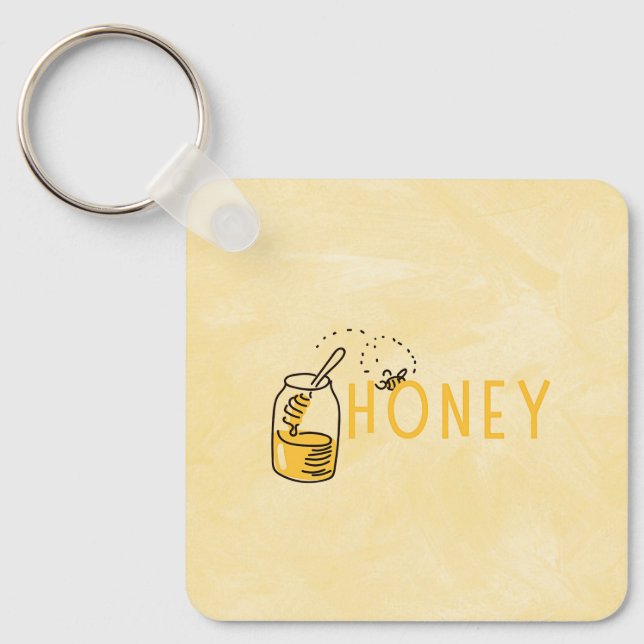 Chaveiro Honey Keychain (Frente)