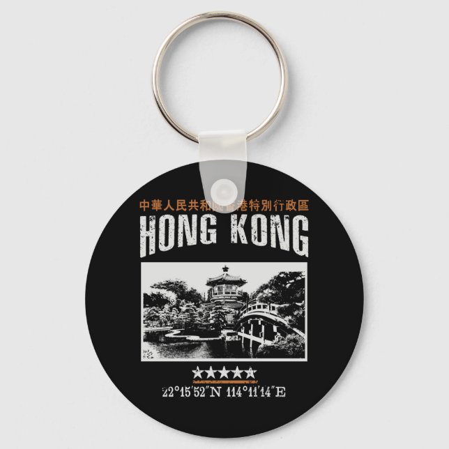 Chaveiro Hong Kong (Frente)