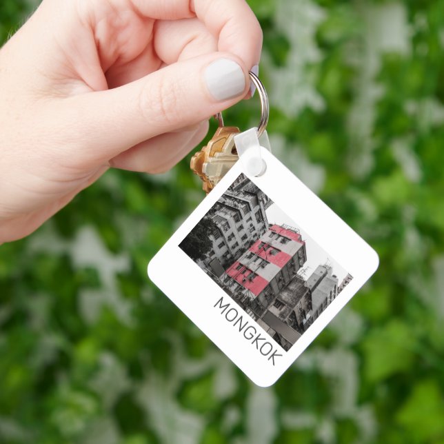Chaveiro Hong Kong Mongkok China Kowloon Fine Art Souvenir (Mão)