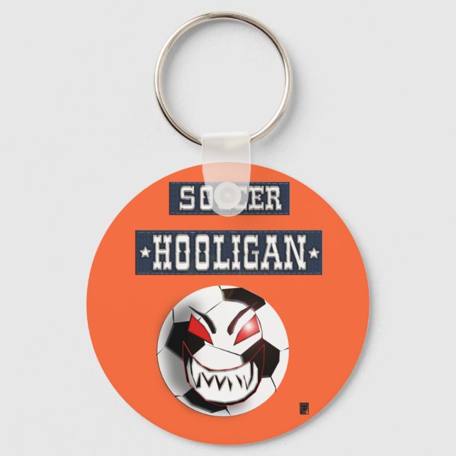 Chaveiro hooligan futebolista (Frente)