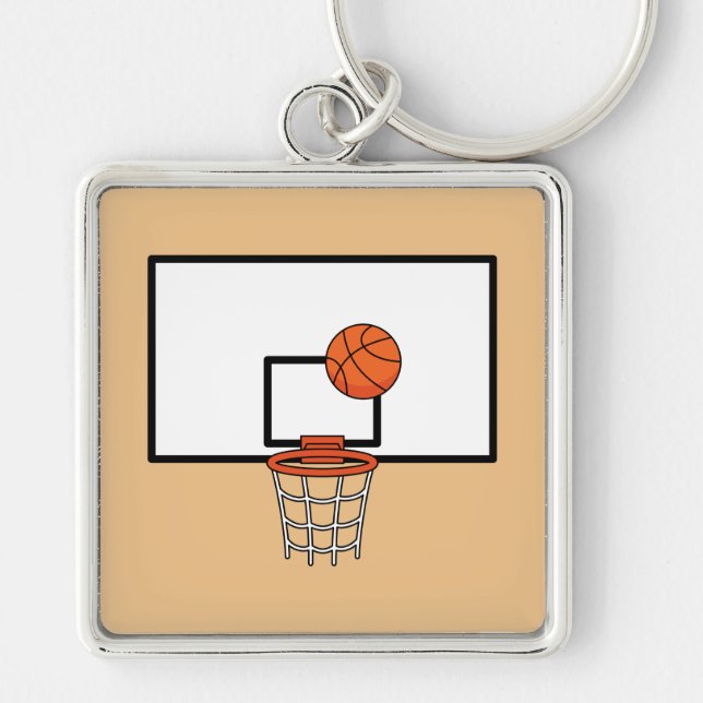 Chaveiro Hoop de basquetebol (Frente)