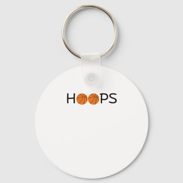 Chaveiro Hoops De Basquete - Perfeito Para Jogadores De Bas (Frente)