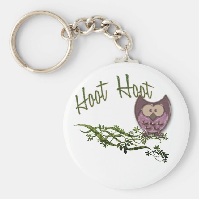 Chaveiro Hoot Owl (Frente)
