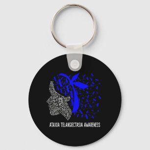Chaveiro Hope Fight Ataxia Telangiectasia Awarness T-Shirt
