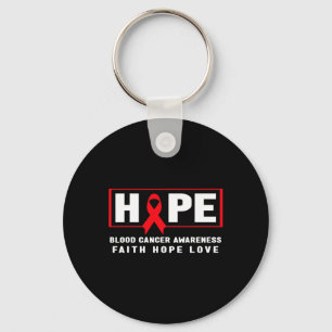 Chaveiro Hope Sanguíneo Cancer - Red Ribbon Sangue Cancer A