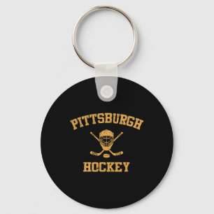 Chaveiro Hóquei Antigo de Pittsburgh
