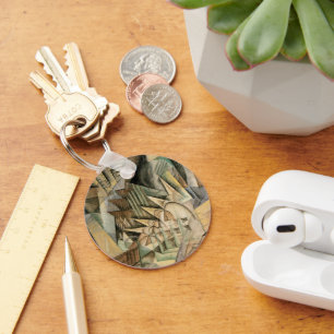 Chaveiro Hora de Rush, Nova Iorque, por Max Weber, Cubismo