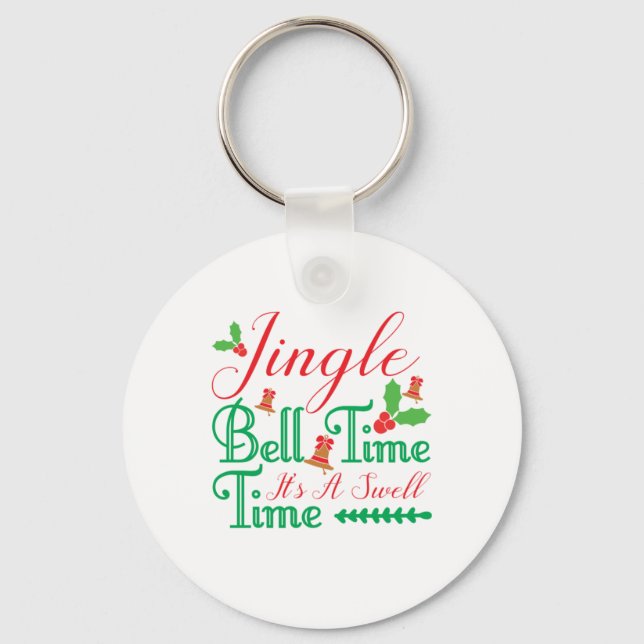 Chaveiro Hora do Jingle do Presente Xmas (Frente)