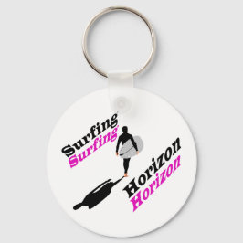 Chaveiro Horizonte de surfe T-Shirt