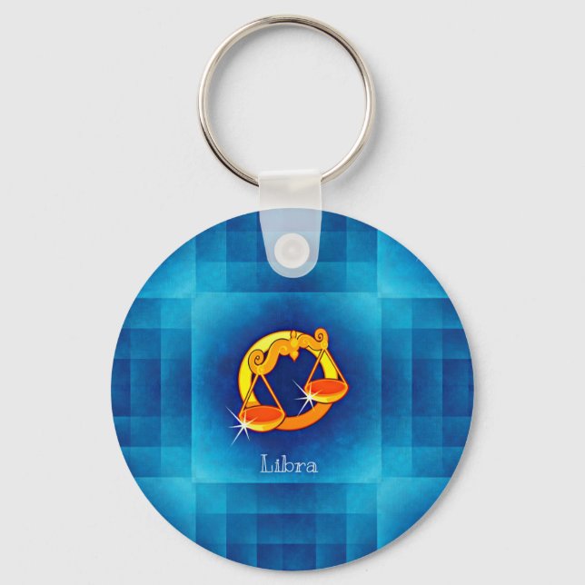 Chaveiro horóscopo libra (Frente)