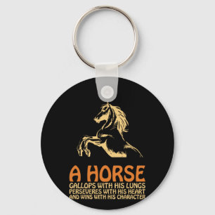 Chaveiro Horse Art A Horse Gallops