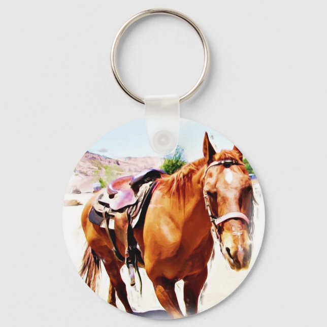 Chaveiro Horse Lover_ (Frente)