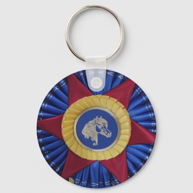 Chaveiro Horse Show Rosette (Frente)