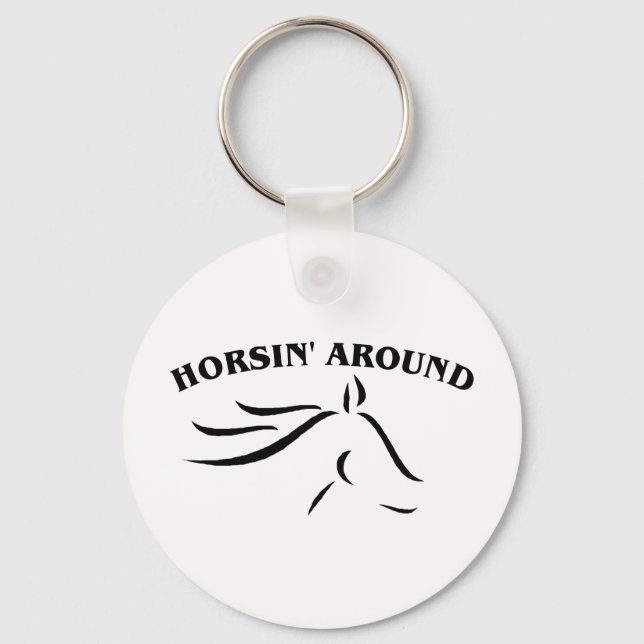 Chaveiro Horsin' Around (Frente)
