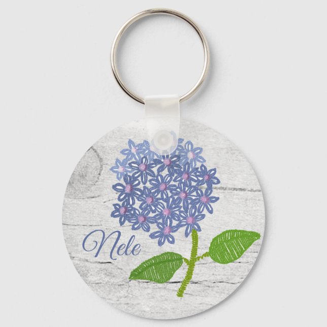 Chaveiro  Hortensie, personalisiert   (Frente)