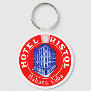 Chaveiro Hotel 1930 Bristol Cuba