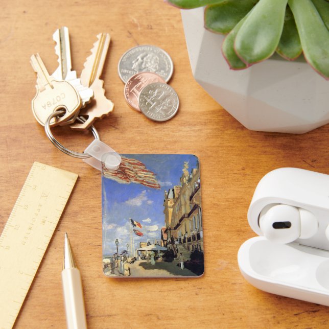 Chaveiro Hotel des Roches Noires, Trouville por Claude Mone (Mesa)