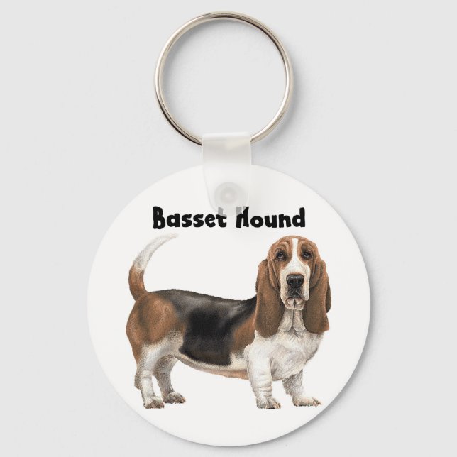 Chaveiro Hound Basset (Frente)