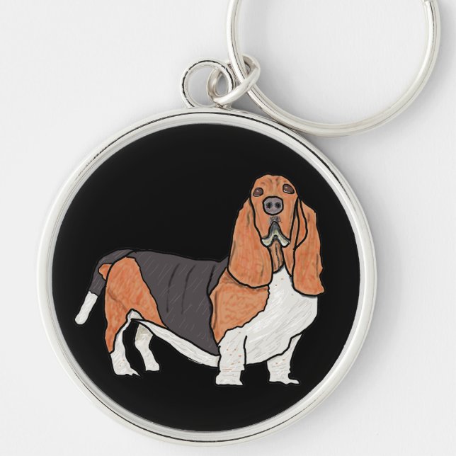 Chaveiro Hound Basset (Frente)