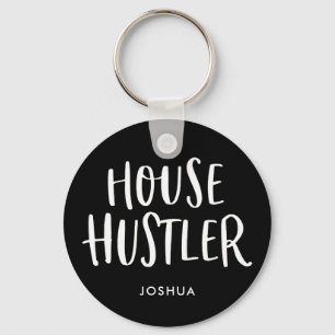 Chaveiro House Hustler Real Estate Agente Personalizado Men
