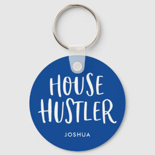 Chaveiro House Hustler Real Estate Agente Personalizado Men