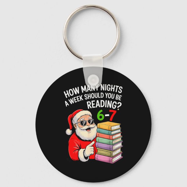 Chaveiro How Many Nights A Week Should You Be Reading 67 Ch (Frente)