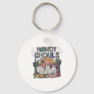 Chaveiro Howdy Ghouls Western Halloween Fall Ghosts Boo