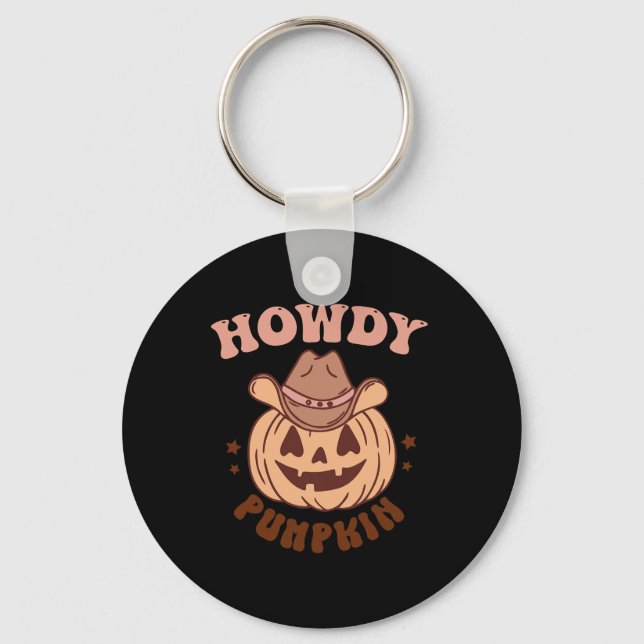 Chaveiro Howdy Pumpkin (Frente)