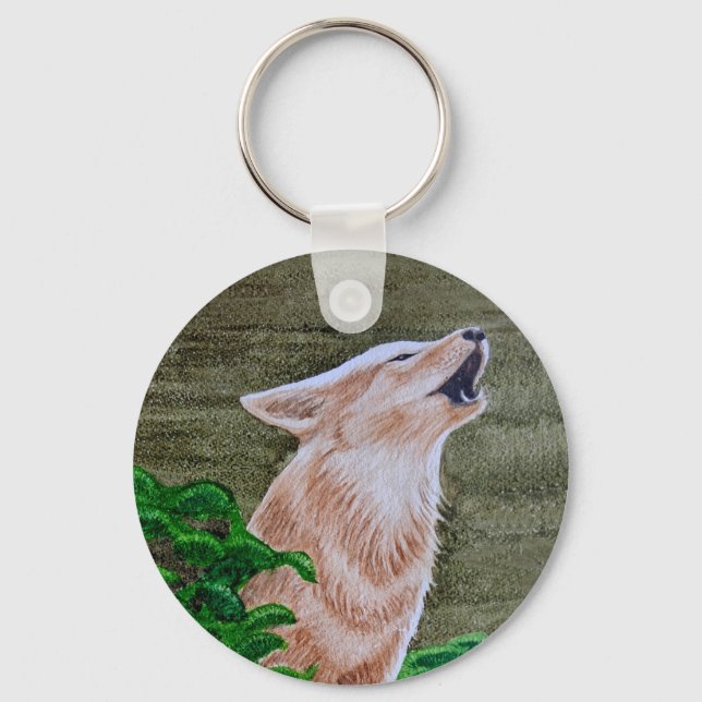 Chaveiro Howling Coyote (Frente)