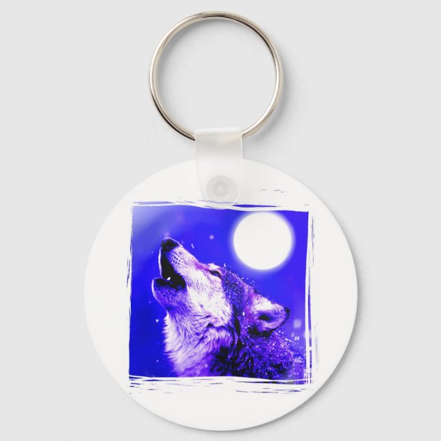 Chaveiro Howling Wolf (Frente)