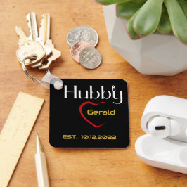 Chaveiro Hubby Wifey Casando Aniversário Presente