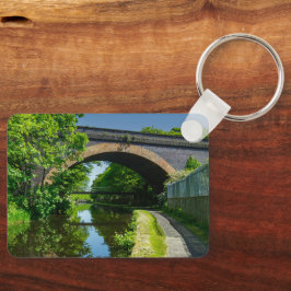 Chaveiro Huddersfield Broad Canal and Whitacre Mill Viaduct