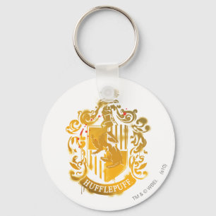 Chaveiro Hufflepuff Crest - Splattered