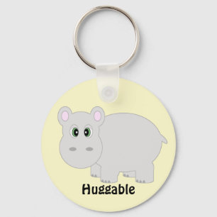 Chaveiro Huggable do hipopótamo