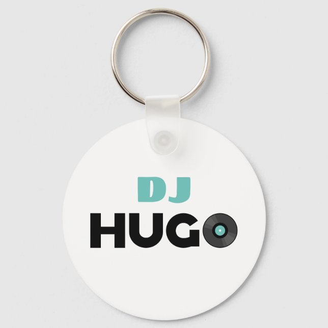 Chaveiro Hugo DJ (Frente)