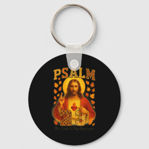 Chaveiro Hugvyn Salmo 23 O Senhor é Meu Pastor Fé Outono