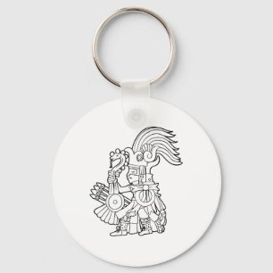 Chaveiro Huitzilopochtli Asttec Deus Asttec Mitologia Mayan