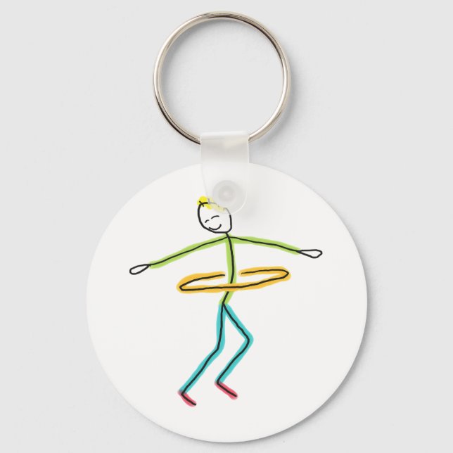 Chaveiro Hula Hooping (Frente)