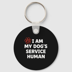 Chaveiro Humano de Serviço Canino, Eu Sou o Humano de Servi