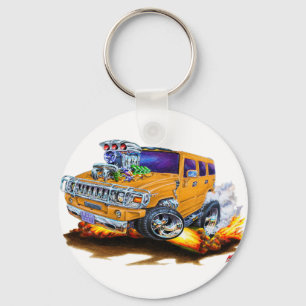 Chaveiro Hummer H2 - Caminhão Laranja