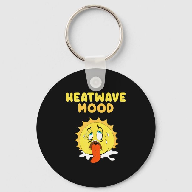 Chaveiro Humor da onda de calor  (Frente)