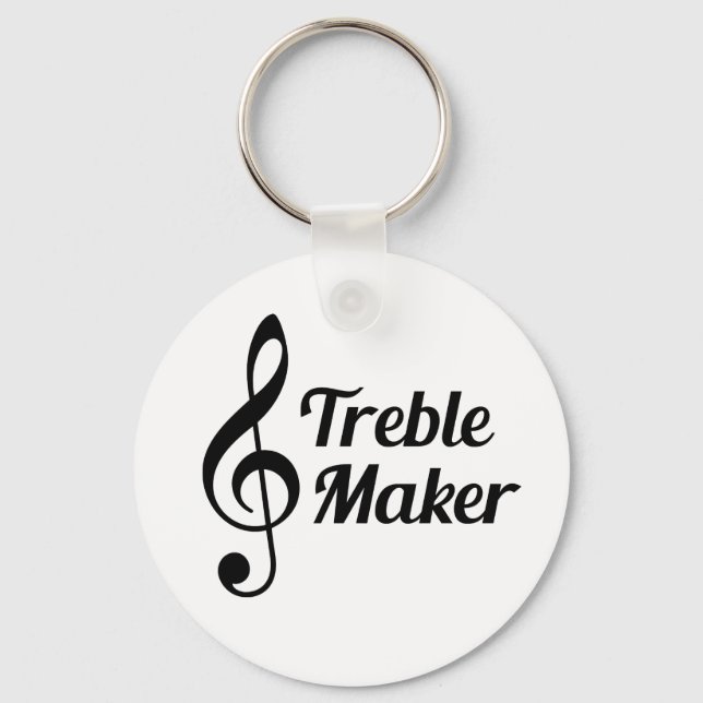 Chaveiro Humor Musical de Treble Maker (Frente)