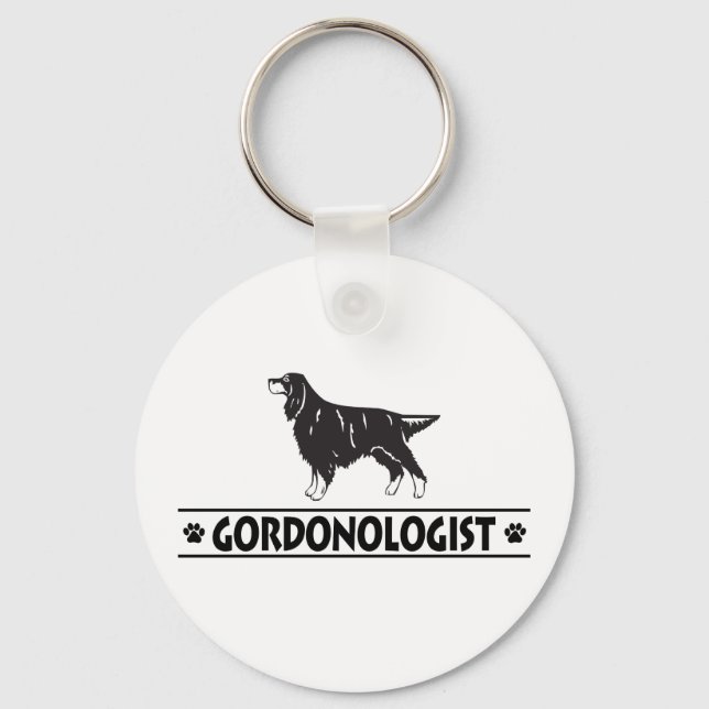 Chaveiro Humorous Gordon Setter (Frente)