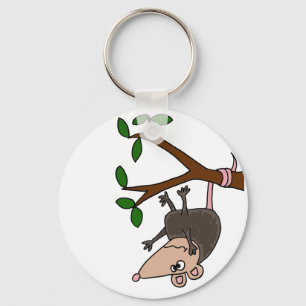 Chaveiro Humorous Possum Dangerous from Tree