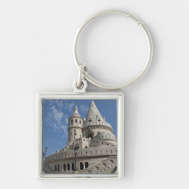 Chaveiro Hungria, capital Budapeste. Buda, Castelo 2 (Frente)