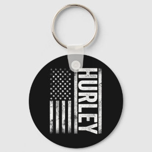 Chaveiro Hurley Ky Vintage Norte-Americano Bandeira Retro F