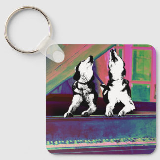 Chaveiro Huskies Howlin' Blues